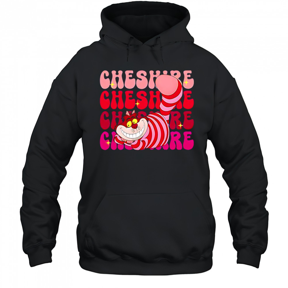Cheshire repeat cartoon cute shirt Hoodie