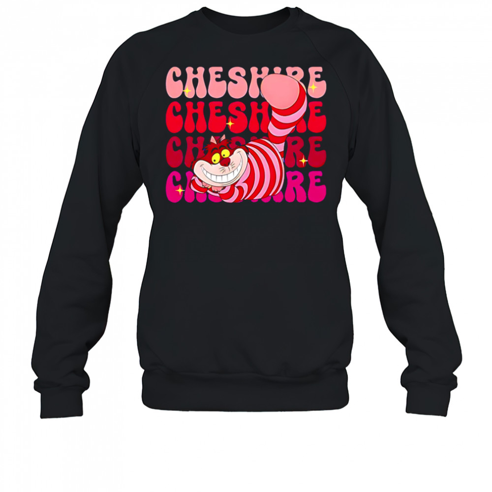 Cheshire repeat cartoon cute shirt Sweatshirt