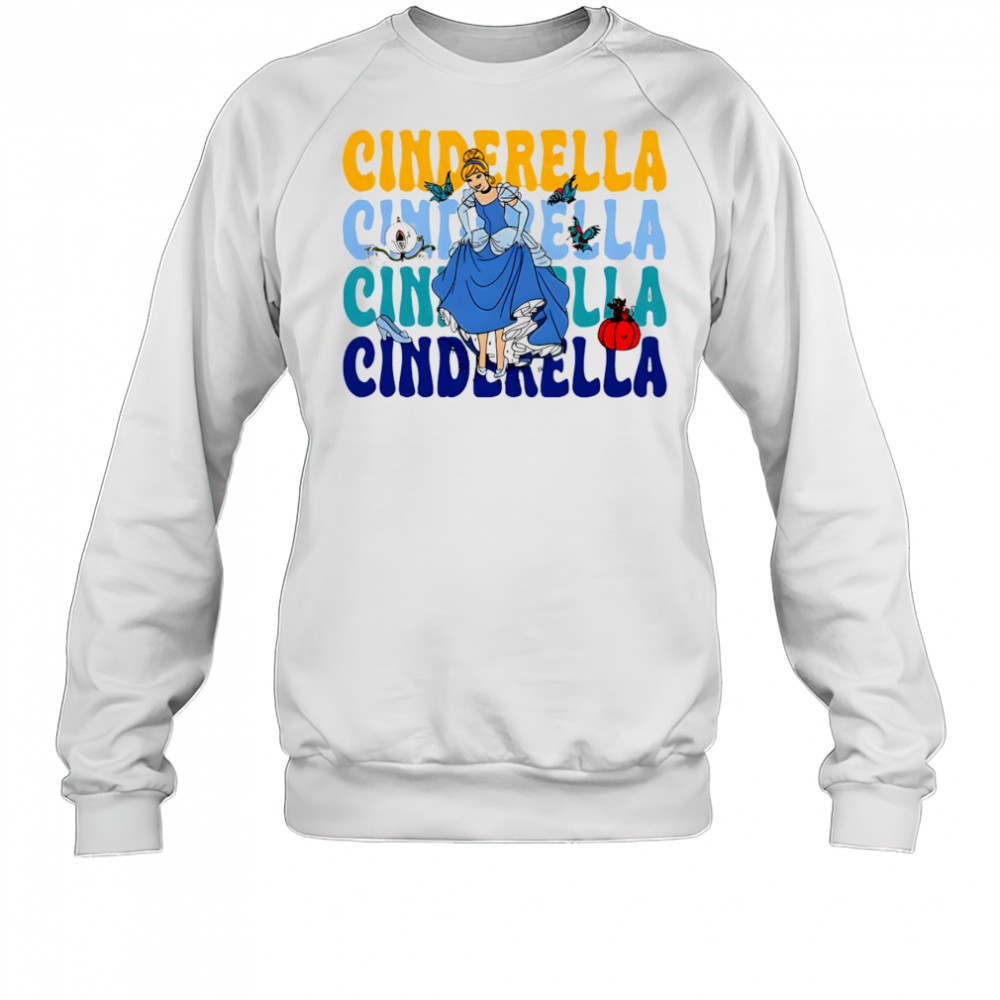 Cinderella repeat cartoon cute shirt Sweatshirt