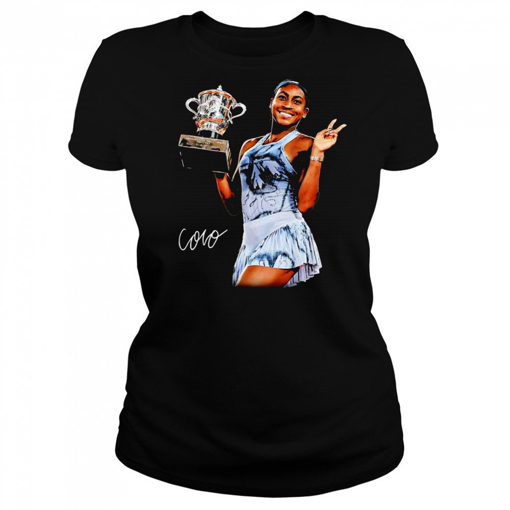 Coco Gauff French Open Deuces shirt Women's T-shirt