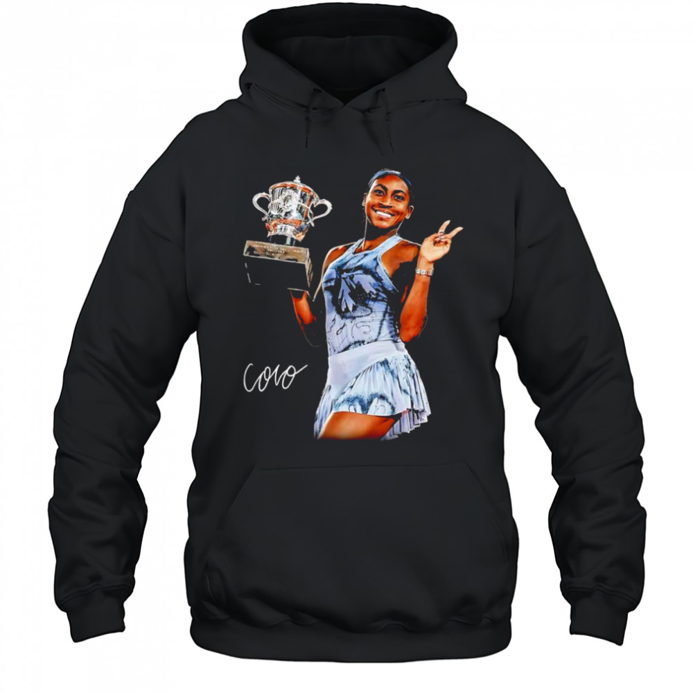 Coco Gauff French Open Deuces shirt Hoodie
