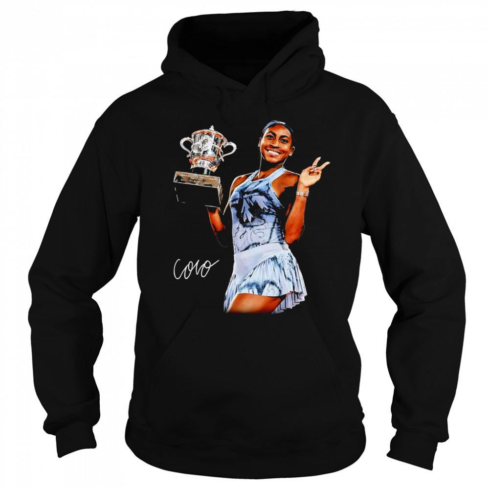 Coco Gauff French Open Deuces shirt Sweatshirt