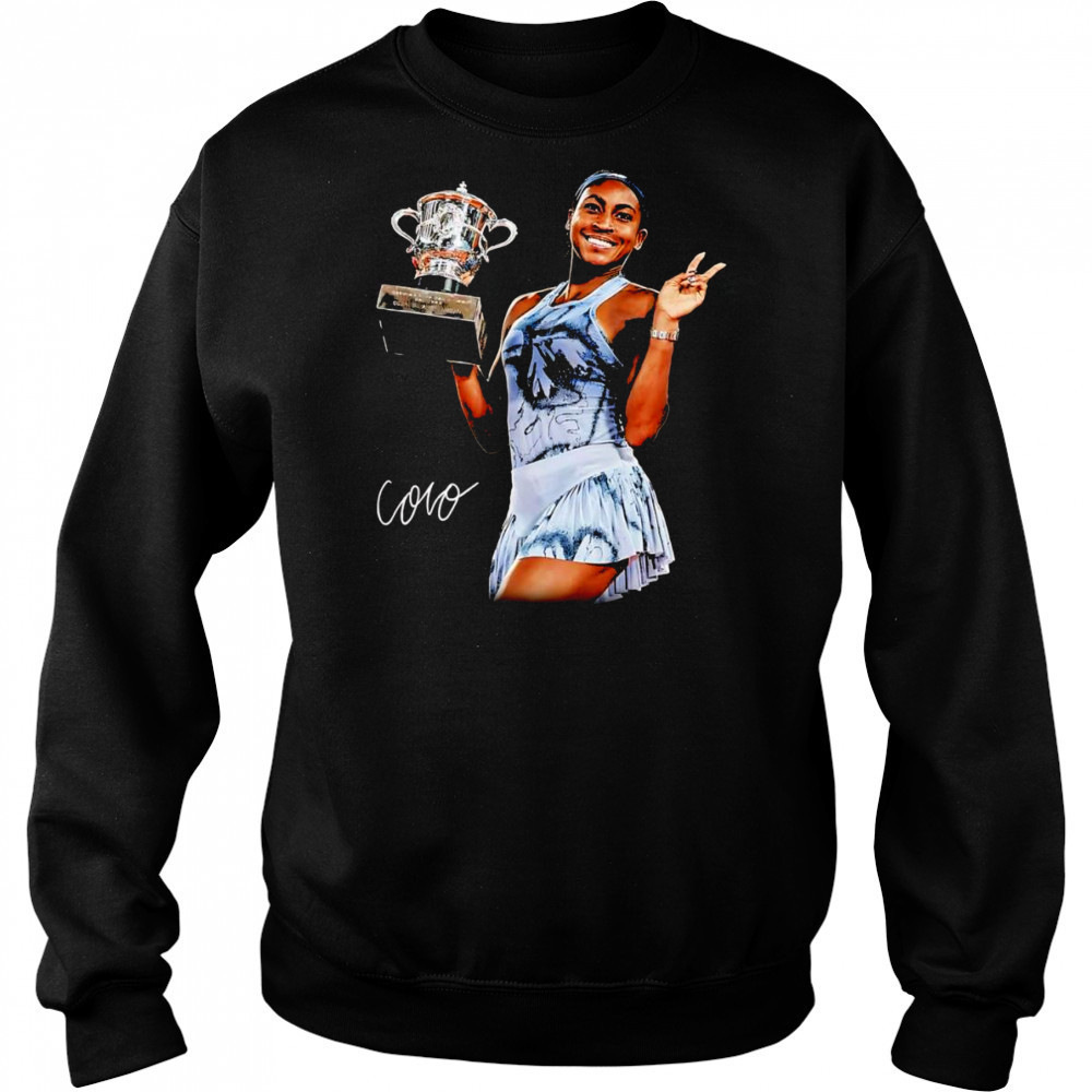 Coco Gauff French Open Deuces shirt Hoodie