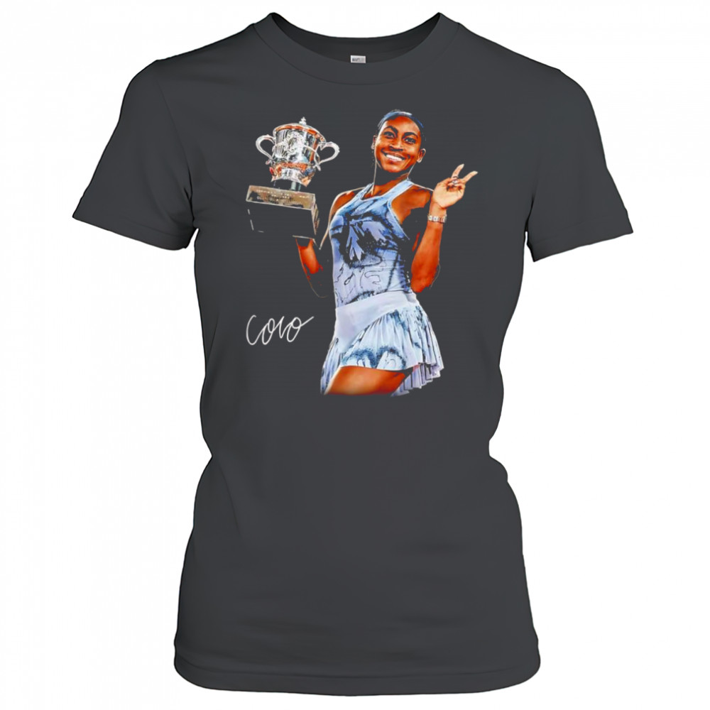 Coco Gauff French Open Deuces shirt Women's T-shirt