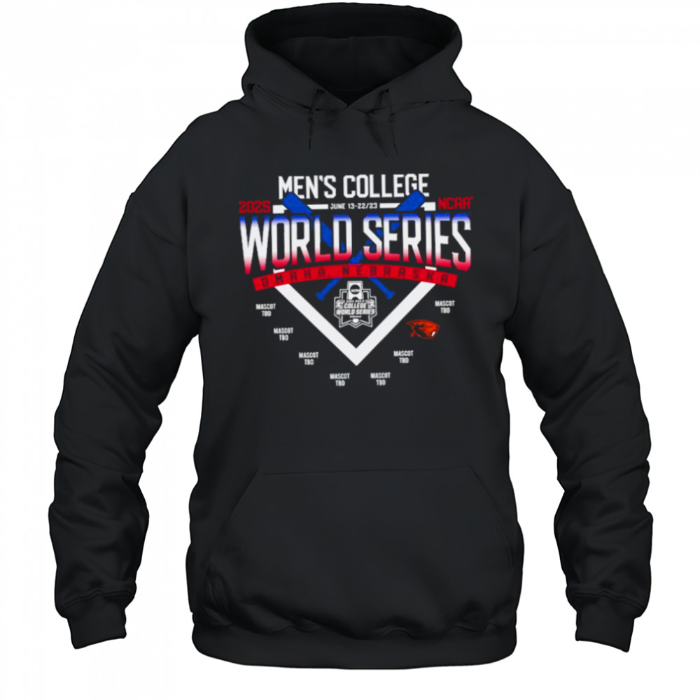 College World Searies 8 Team Tee with Beaver 2025 shirt Hoodie