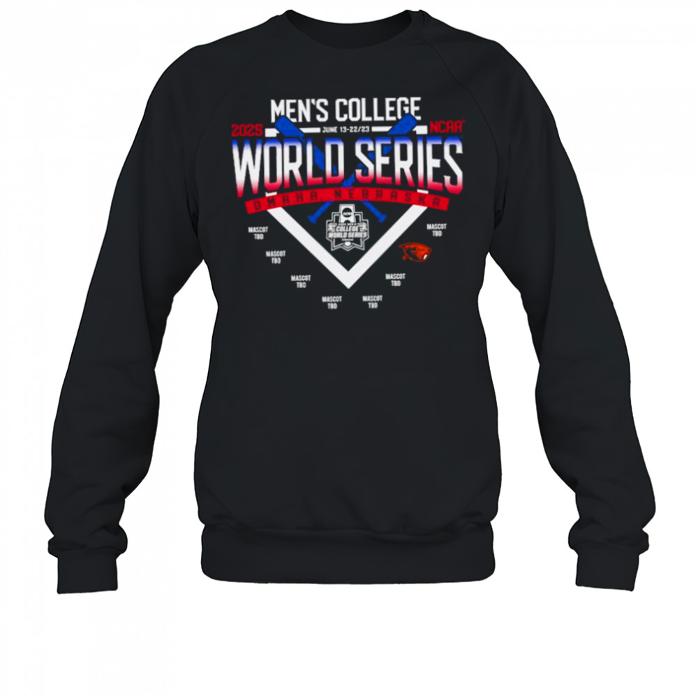 College World Searies 8 Team Tee with Beaver 2025 shirt Sweatshirt