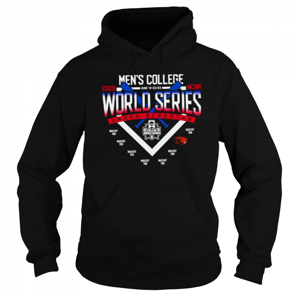 College World Searies 8 Team Tee with Beaver 2025 shirt Sweatshirt