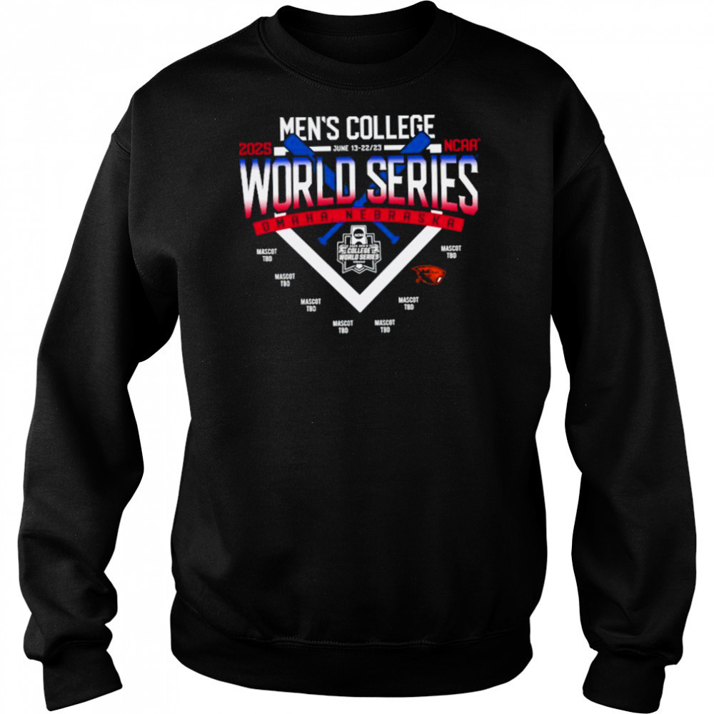 College World Searies 8 Team Tee with Beaver 2025 shirt Hoodie