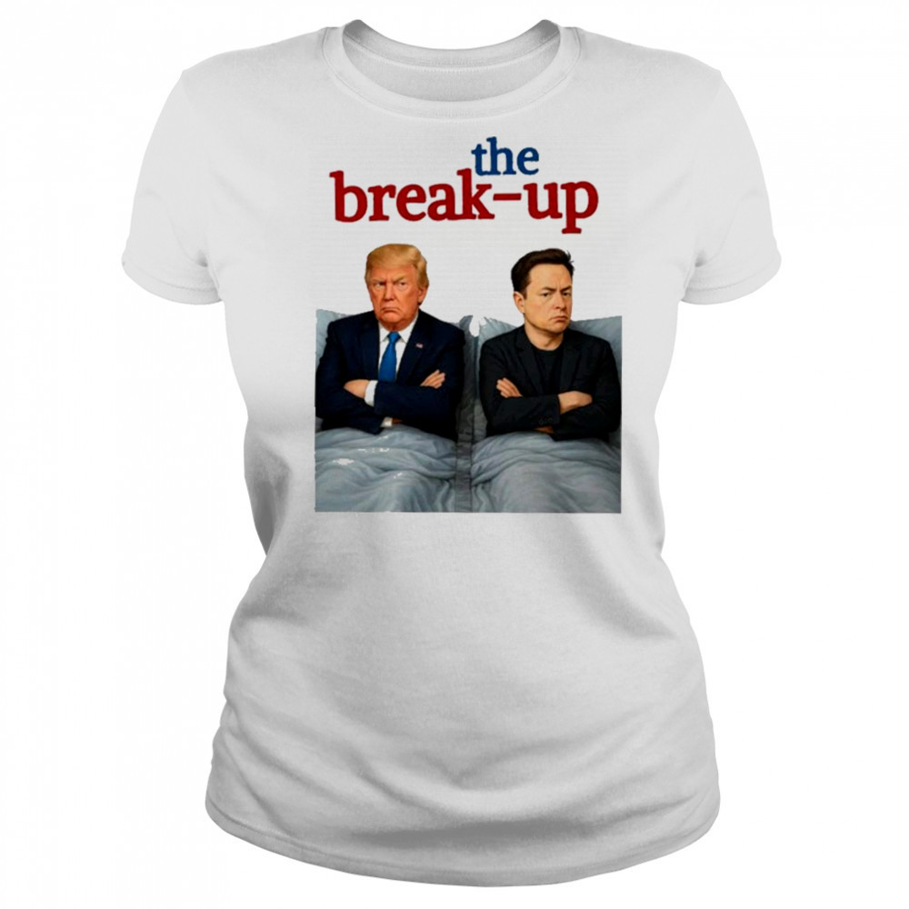 Donald Trump and Elon Musk The Break-Up Billionaire Breakup Meme T-Shirt Women's T-shirt