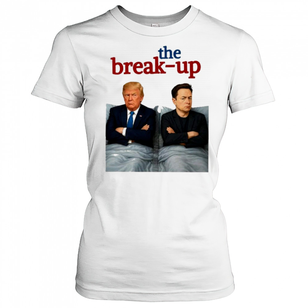 Donald Trump and Elon Musk The Break-Up Billionaire Breakup Meme T-Shirt Women's T-shirt