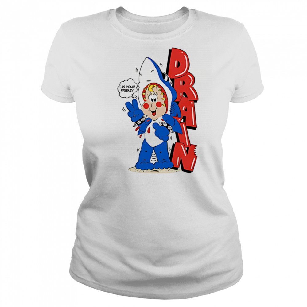 Drain Freako shark shirt Women's T-shirt
