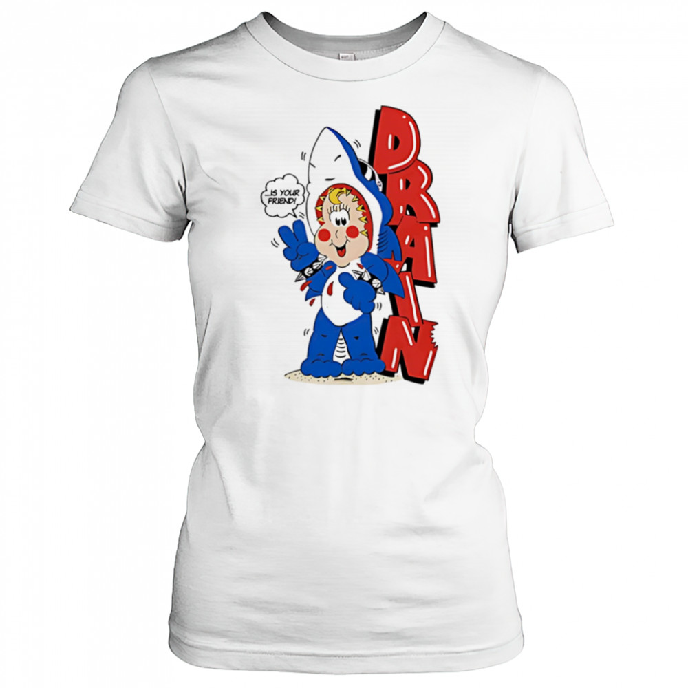 Drain Freako shark shirt Women's T-shirt