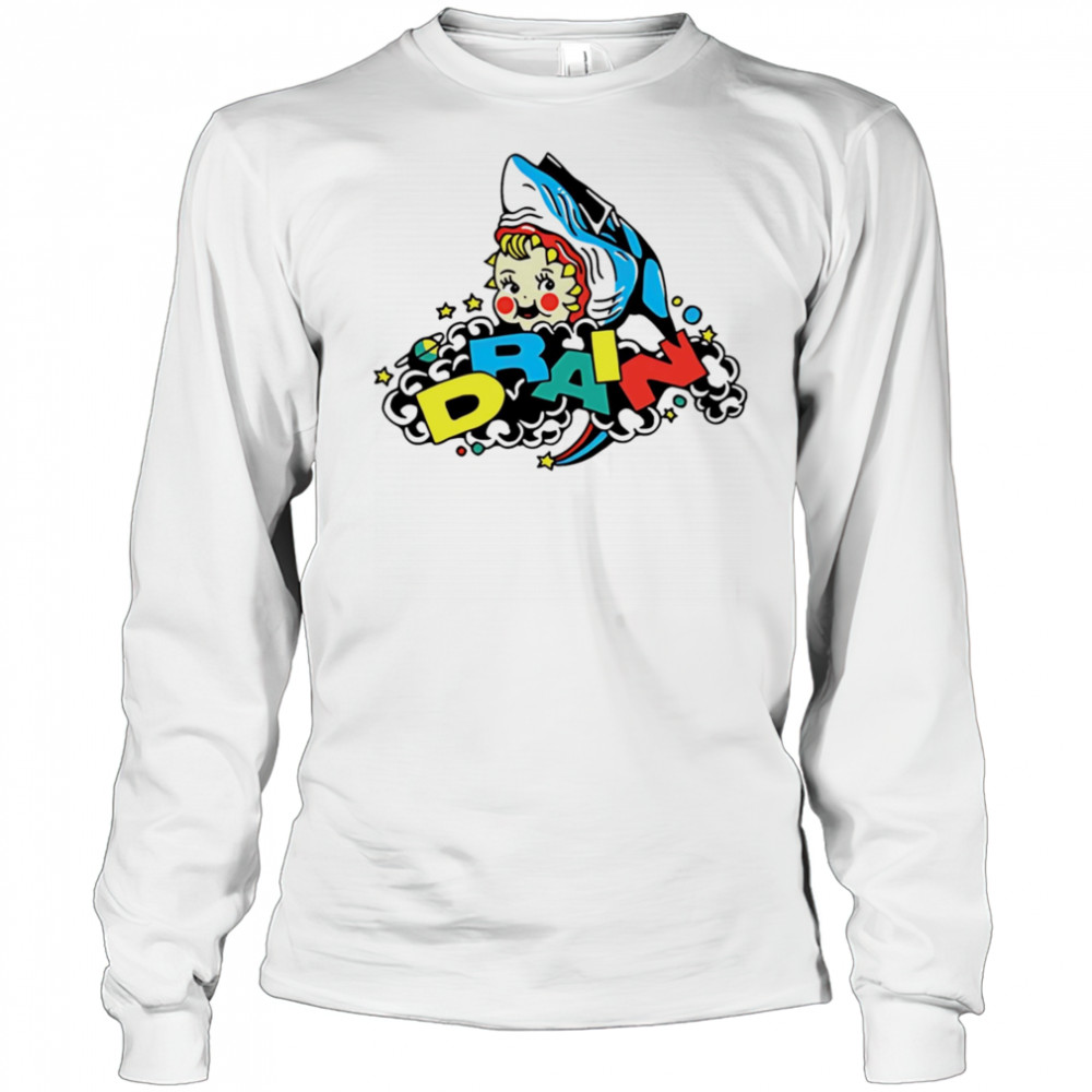 Drain Rainbow shirt Long Sleeved