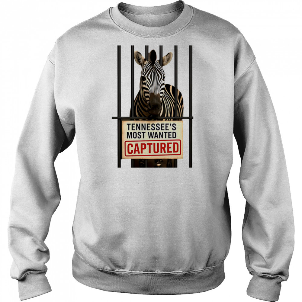 Ed The Zebra Tennessee’s Most Wanted Captured shirt Hoodie