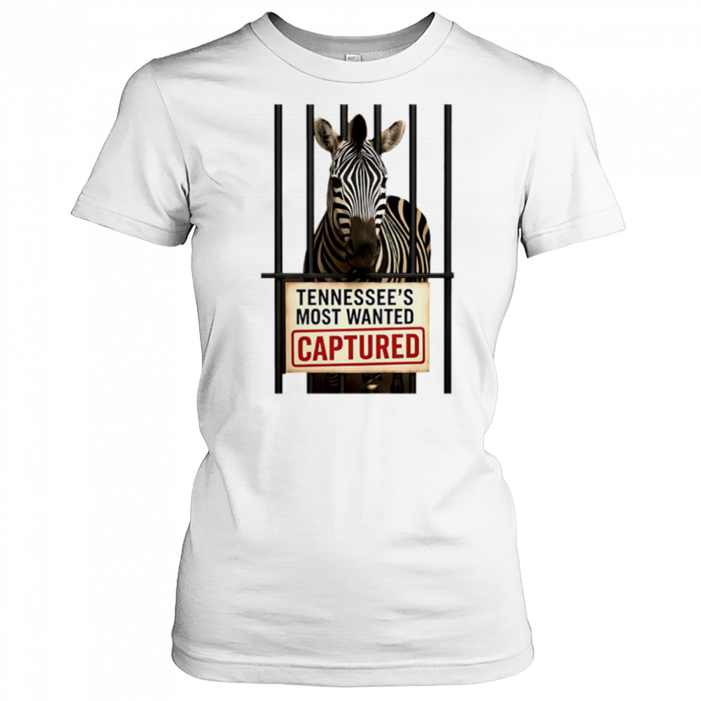 Ed The Zebra Tennessee’s Most Wanted Captured shirt Women's T-shirt