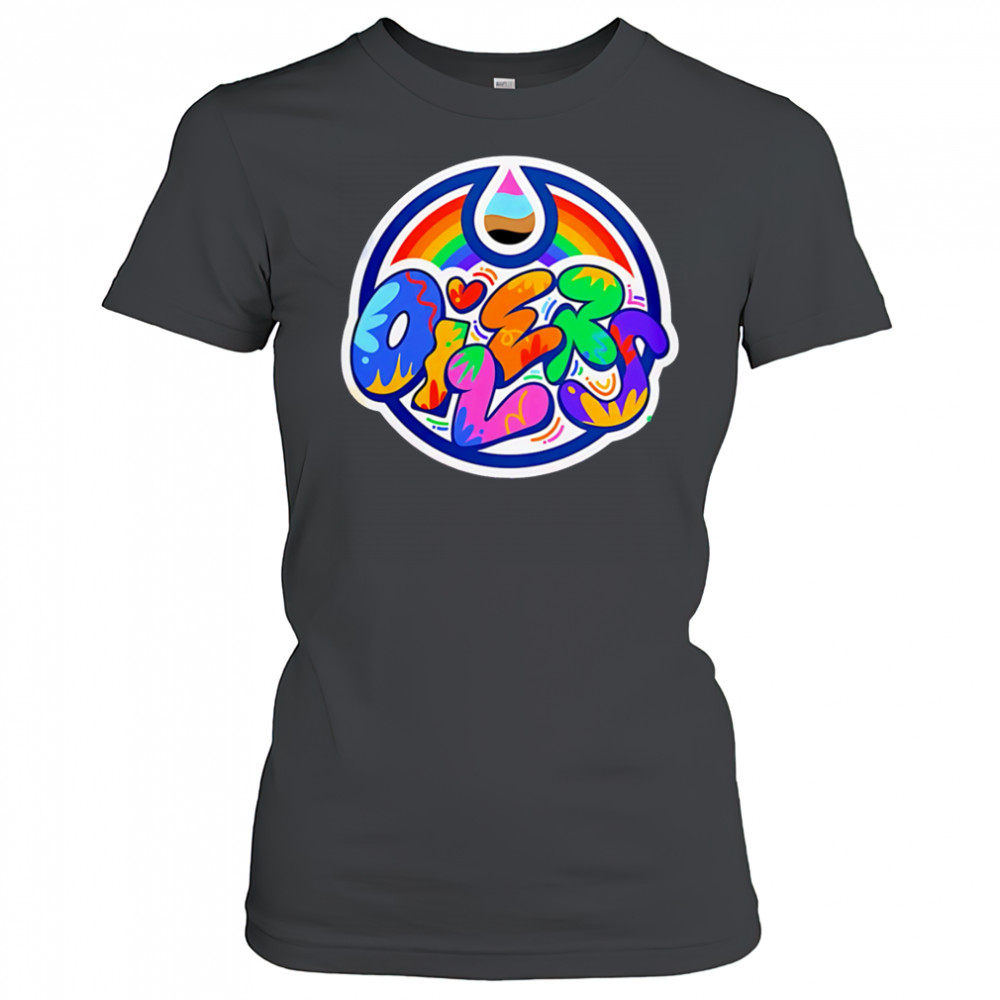 Edmonton Oilers 2025 Pride Month NHL shirt Women's T-shirt