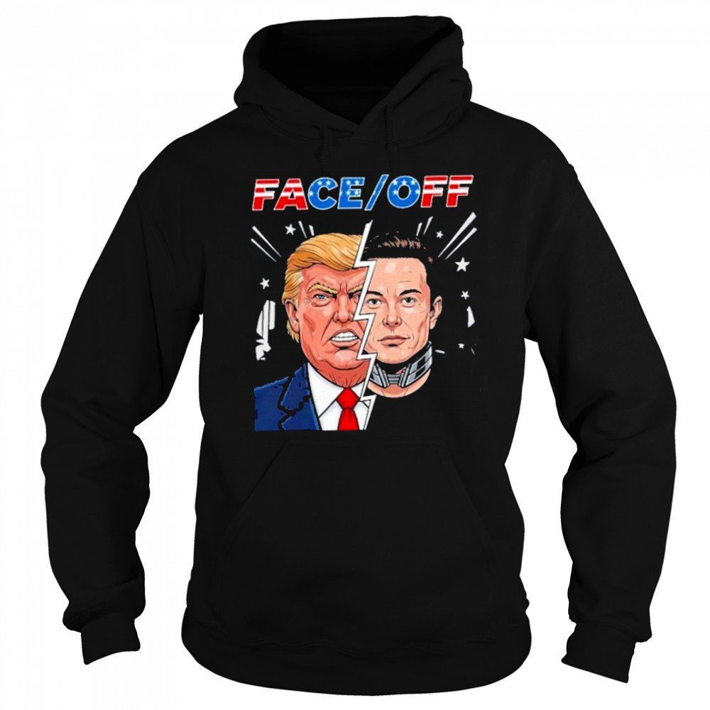 Elon Musk Vs Donald Trump Face Off In Big Beautiful Beef 2025 Black shirt Sweatshirt