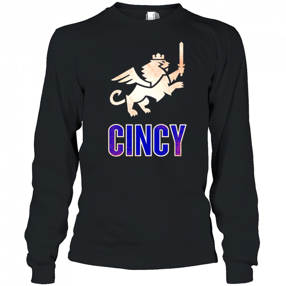 FC Cincinnati Orange Logo shirt Long Sleeved