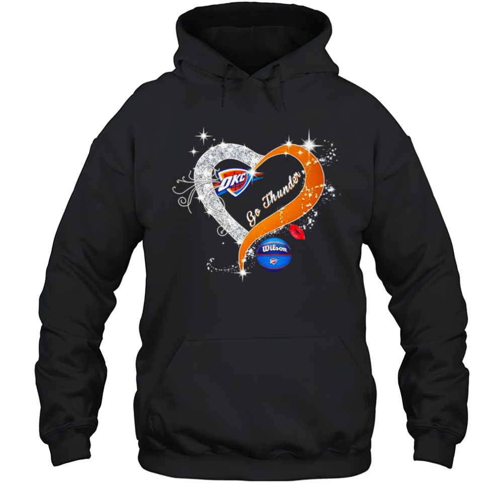 Heart go Thunder diamond shirt Hoodie