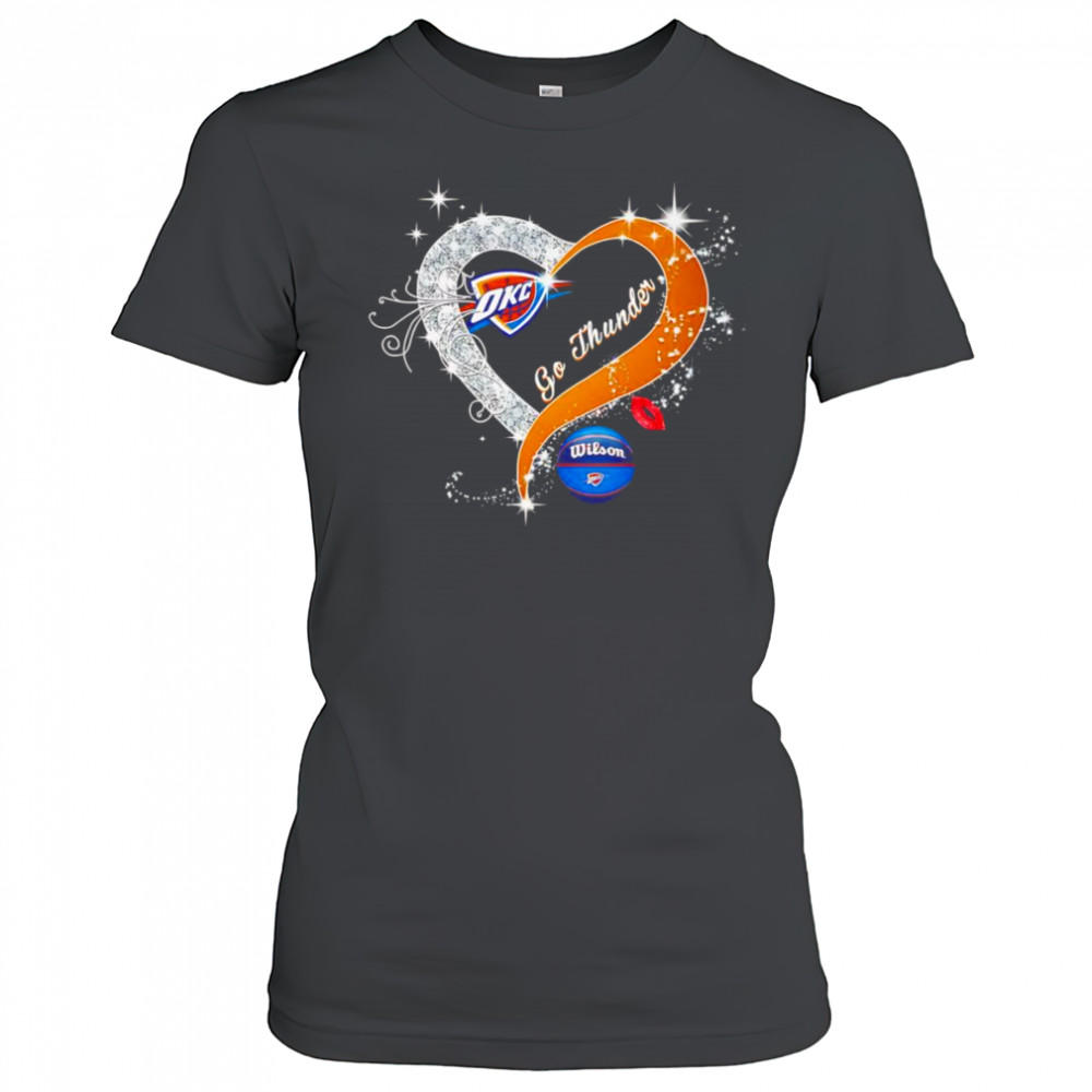 Heart go Thunder diamond shirt Women's T-shirt