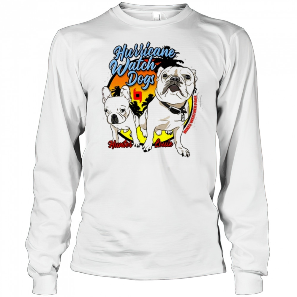Hurricane Watch Dogs Hunter Louie Shirt Long Sleeved