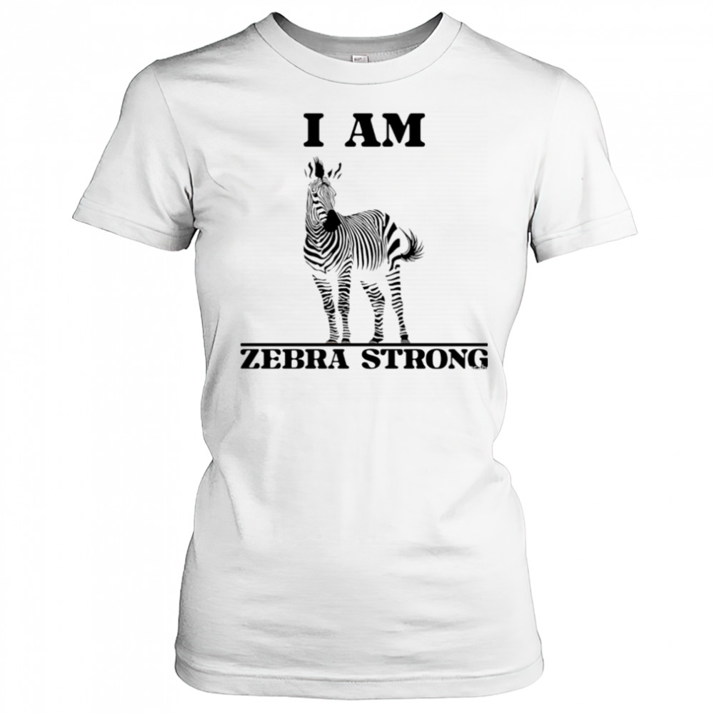 I Am Zebra Strong shirt Women's T-shirt