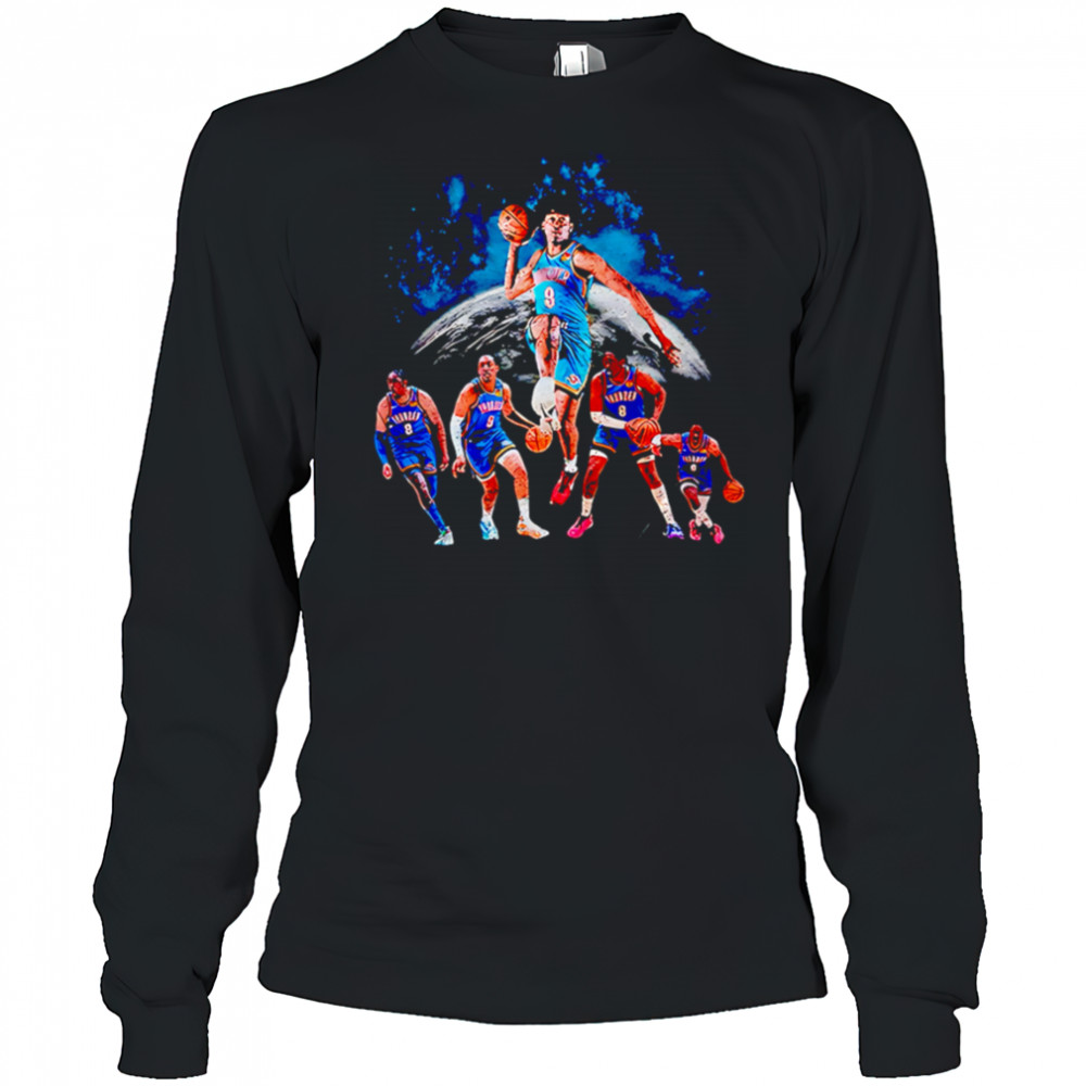 Jalen Williams Okc Playoff Thunder Up shirt Long Sleeved