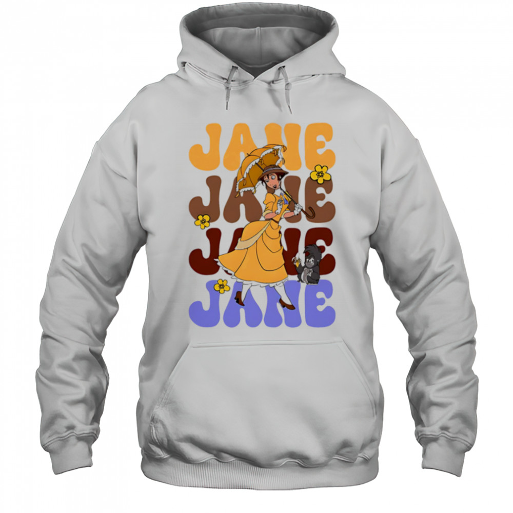 Jane repeat cartoon cute shirt Hoodie