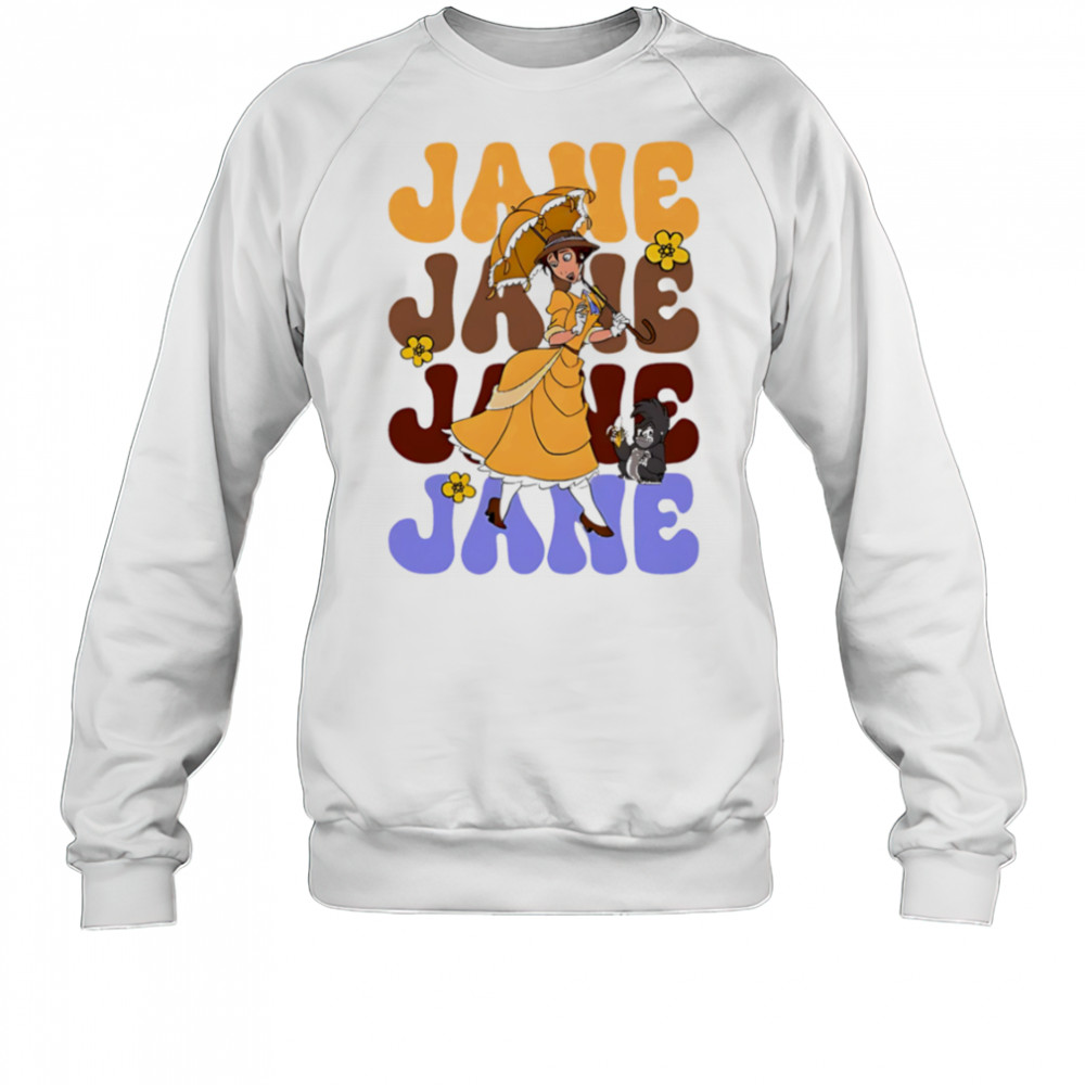 Jane repeat cartoon cute shirt Sweatshirt