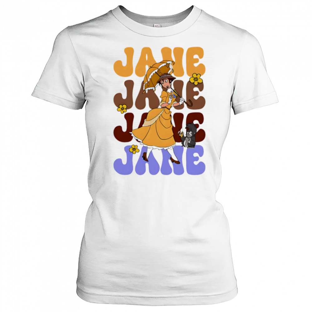 Jane repeat cartoon cute shirt Women's T-shirt