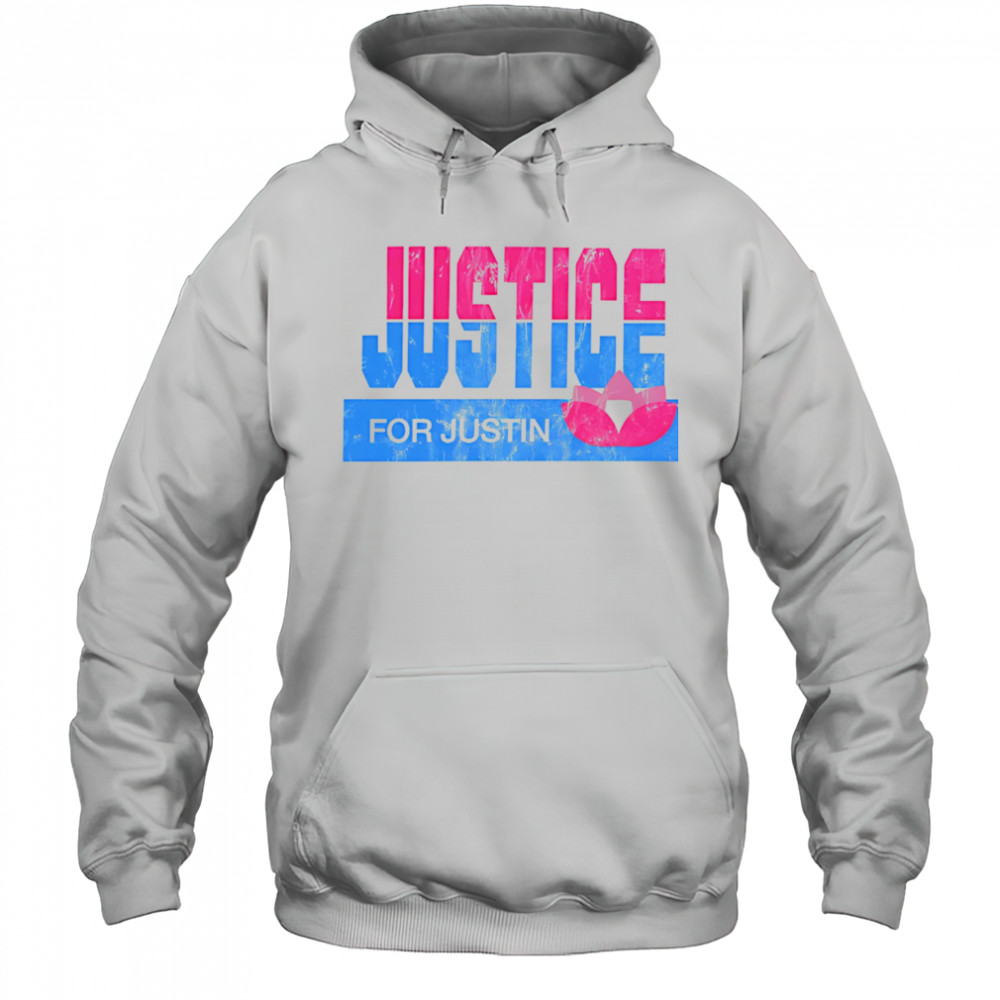 Justice for Justin lotus flower shirt Hoodie