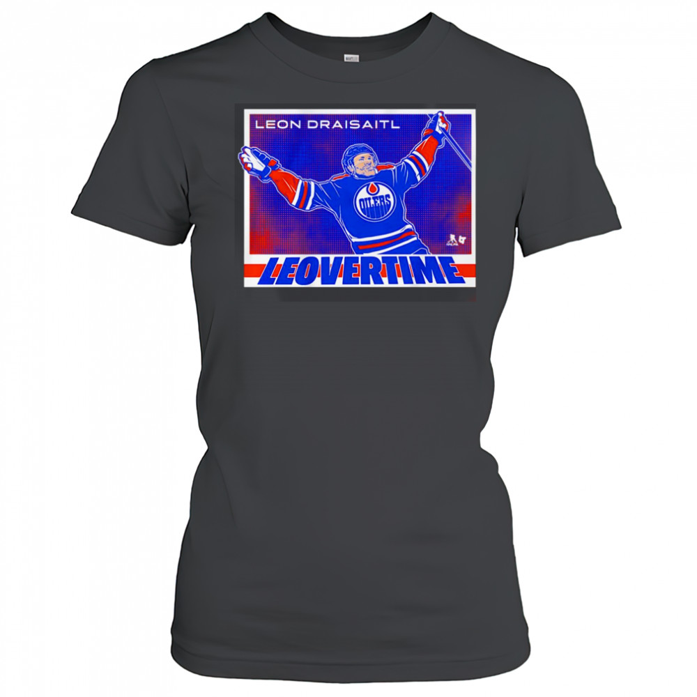 Leon Draisaitl Edmonton Oilers Leovertime shirt Women's T-shirt