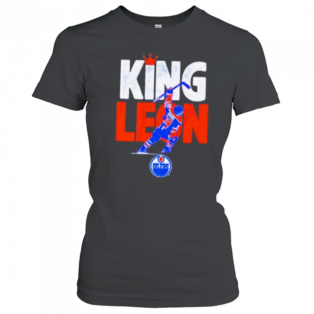 Leon Draisaitl King Leon Edmonton Oilers Merch T-Shirt Women's T-shirt
