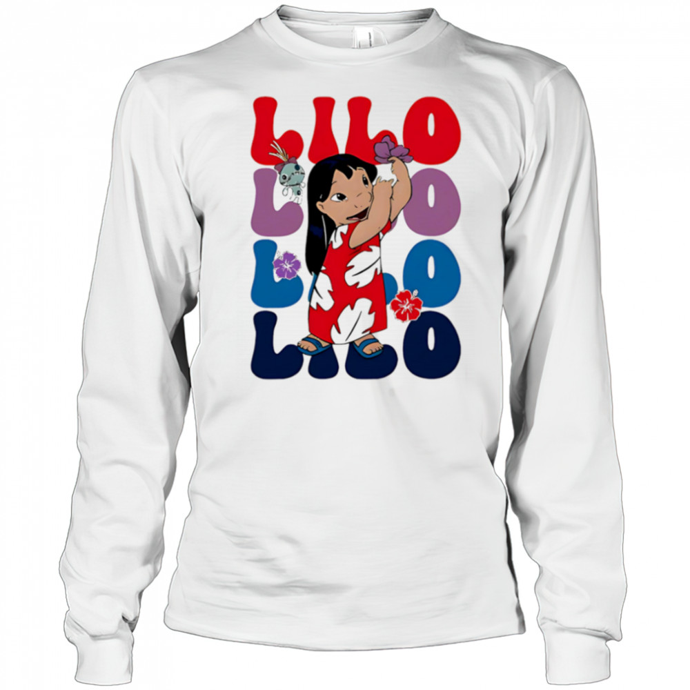 Lilo Pelekai repeat cartoon cute shirt Long Sleeved