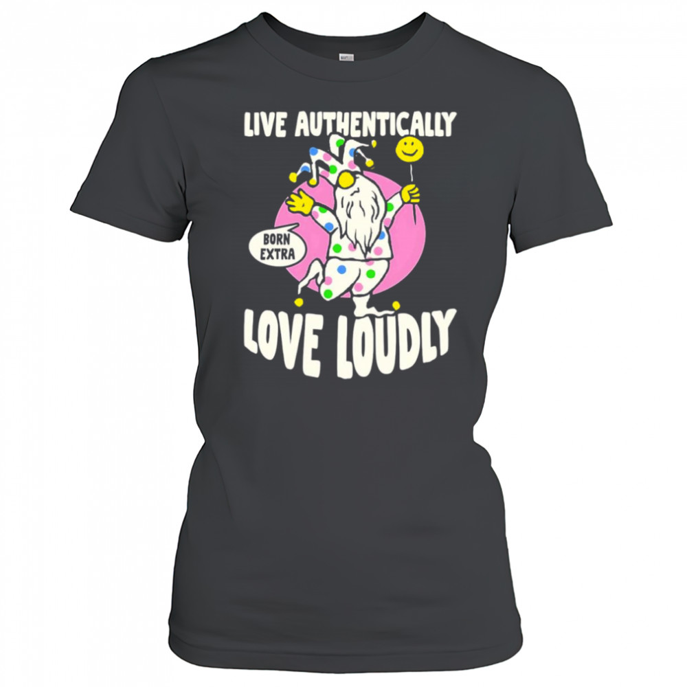 Live authentically love loudly shirt Women's T-shirt