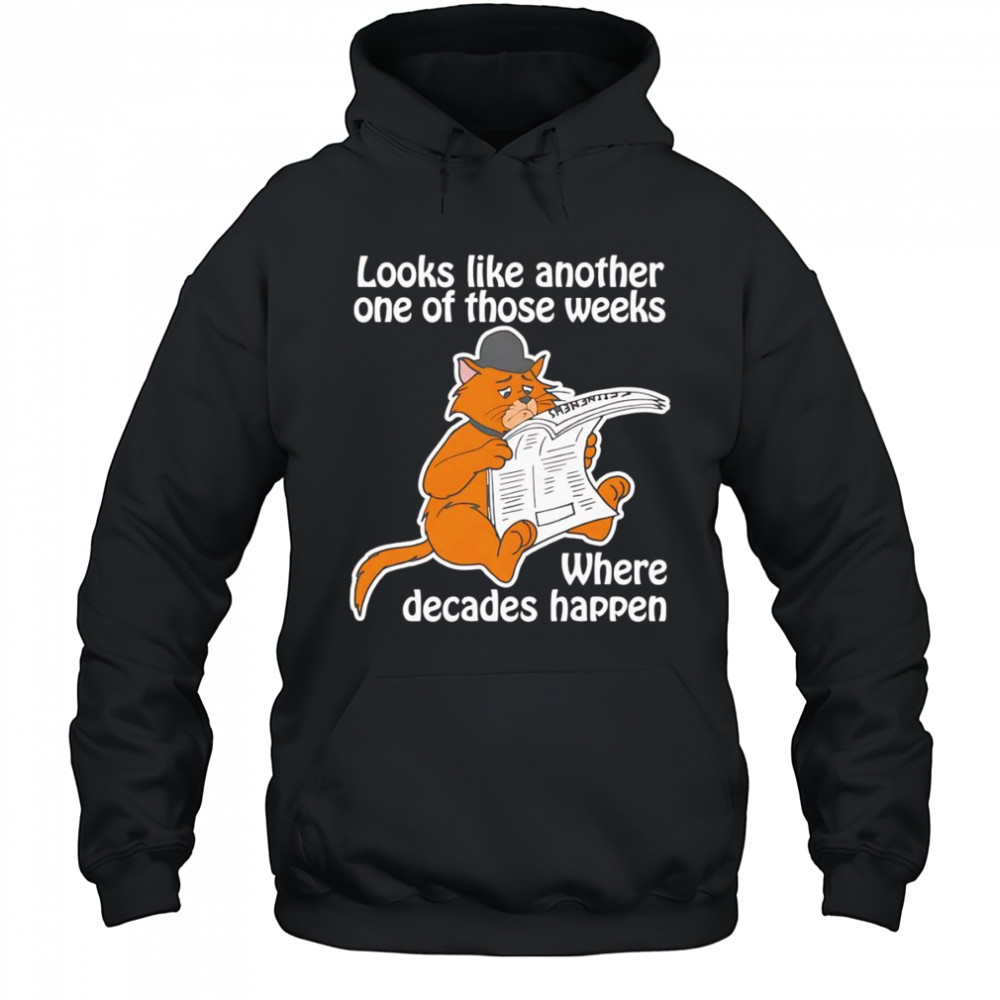 Looks like another one of those weeks where decades happen shirt Hoodie