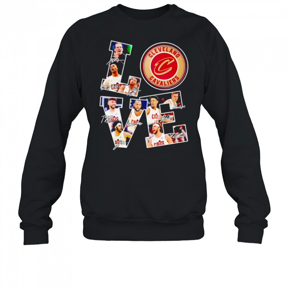 Love Cleveland Cavaliers Basketball Signature shirt Sweatshirt