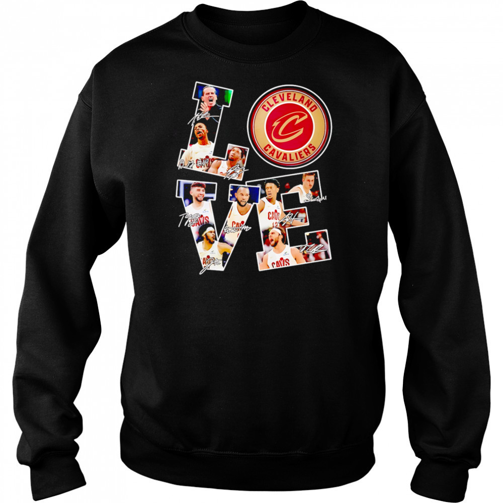 Love Cleveland Cavaliers Basketball Signature shirt Hoodie