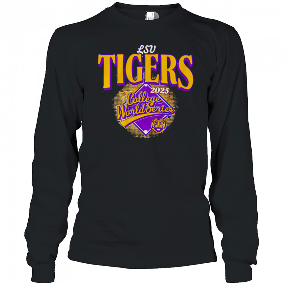 LSU Baseball 2025 College World Series shirt Long Sleeved