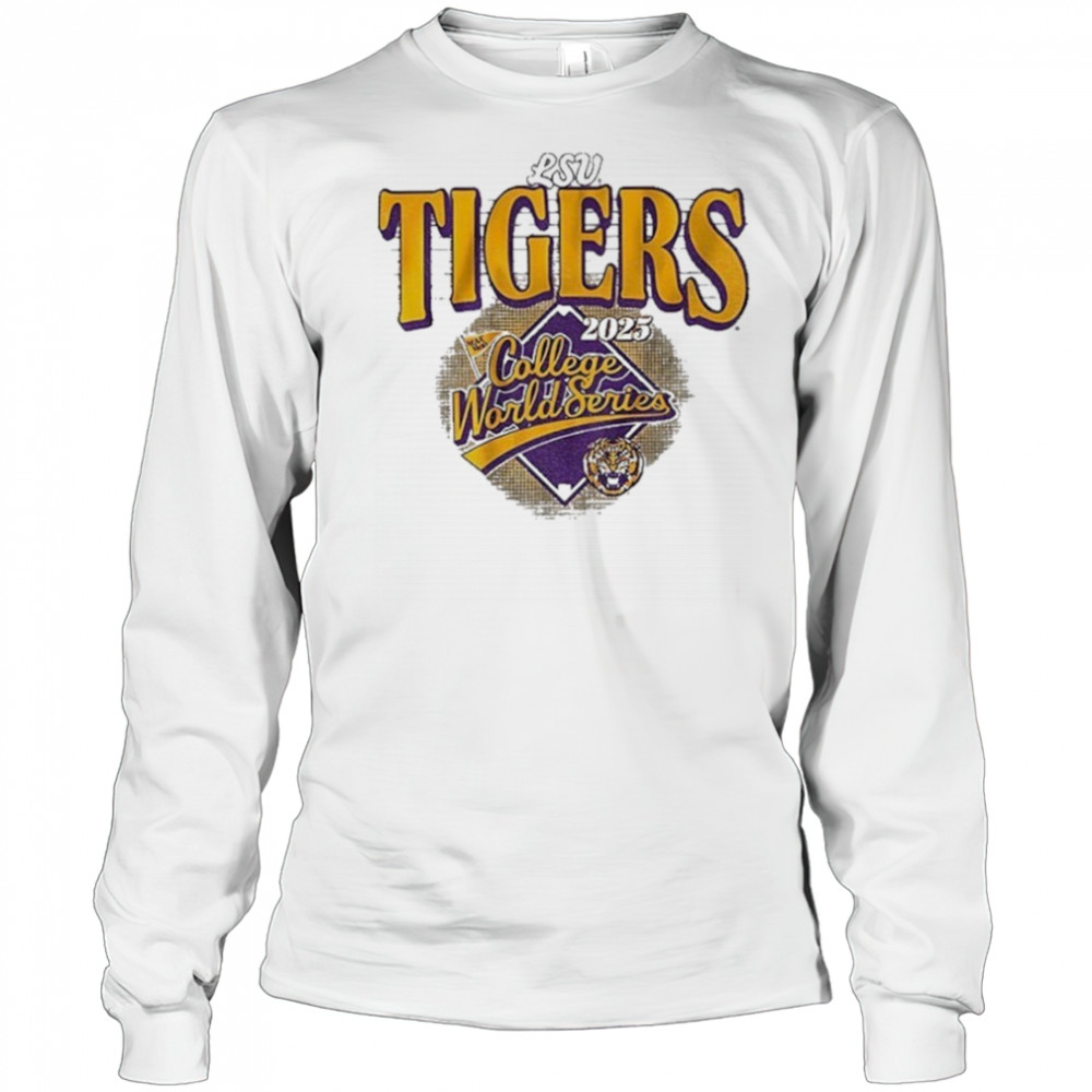 LSU Baseball 2025 College World Series Shirt Long Sleeved