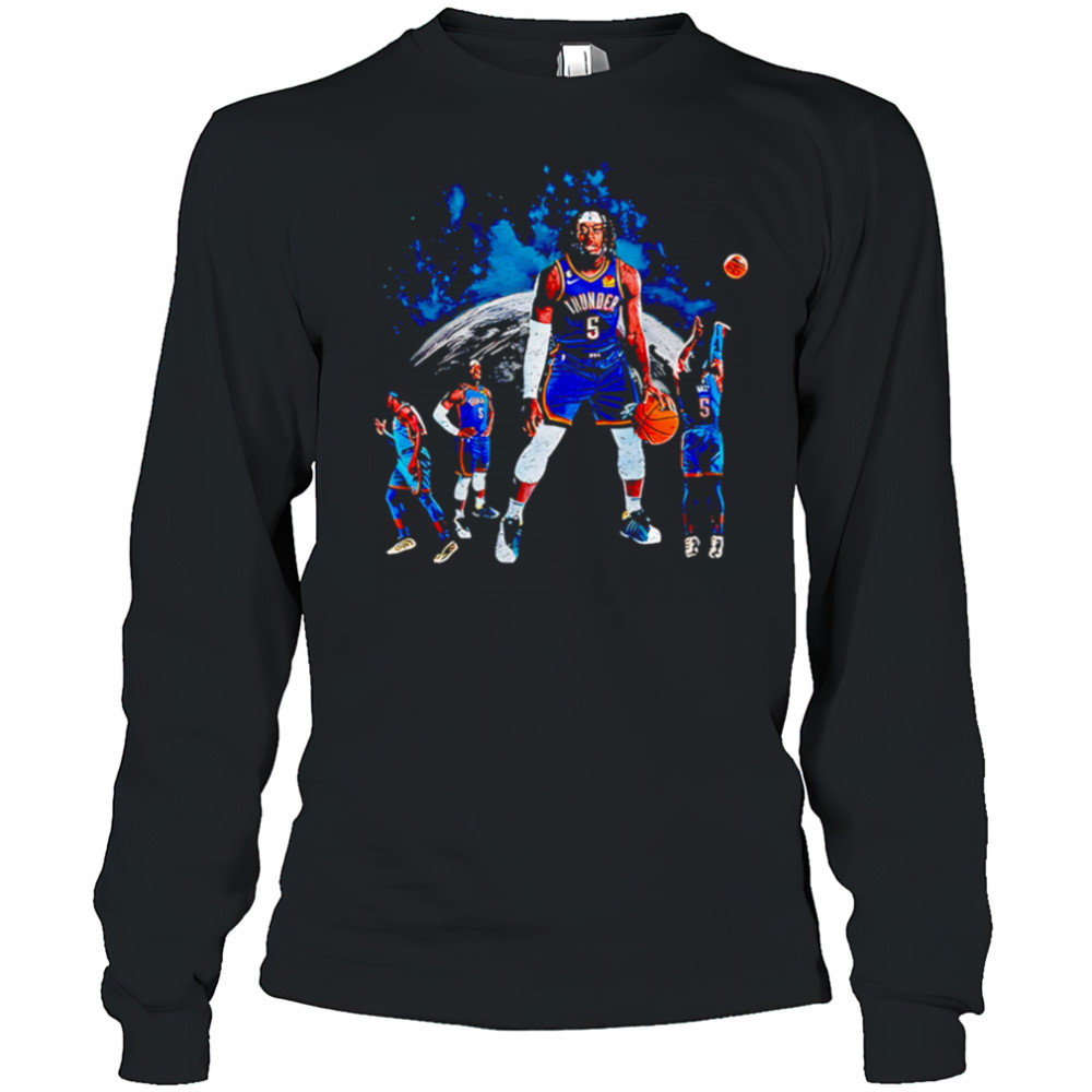 Luguentz Dort Okc Playoff Thunder Up shirt Long Sleeved