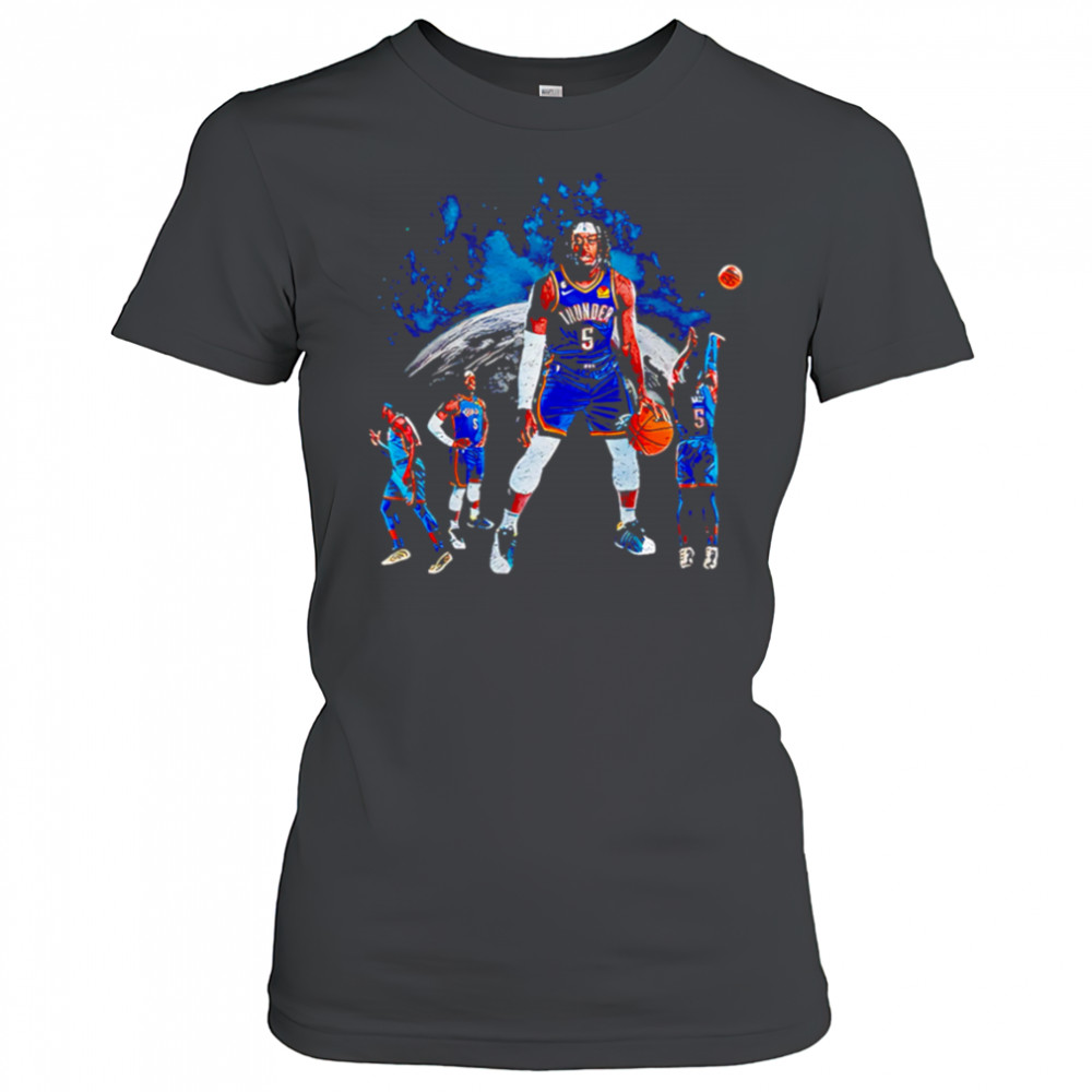 Luguentz Dort Okc Playoff Thunder Up shirt Women's T-shirt