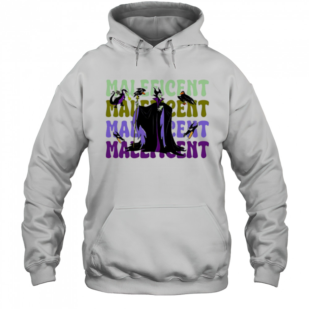 Maleficent repeat cartoon cute shirt Hoodie