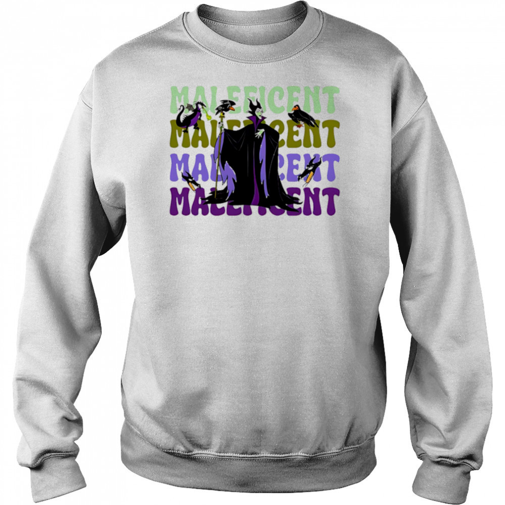 Maleficent repeat cartoon cute shirt Hoodie