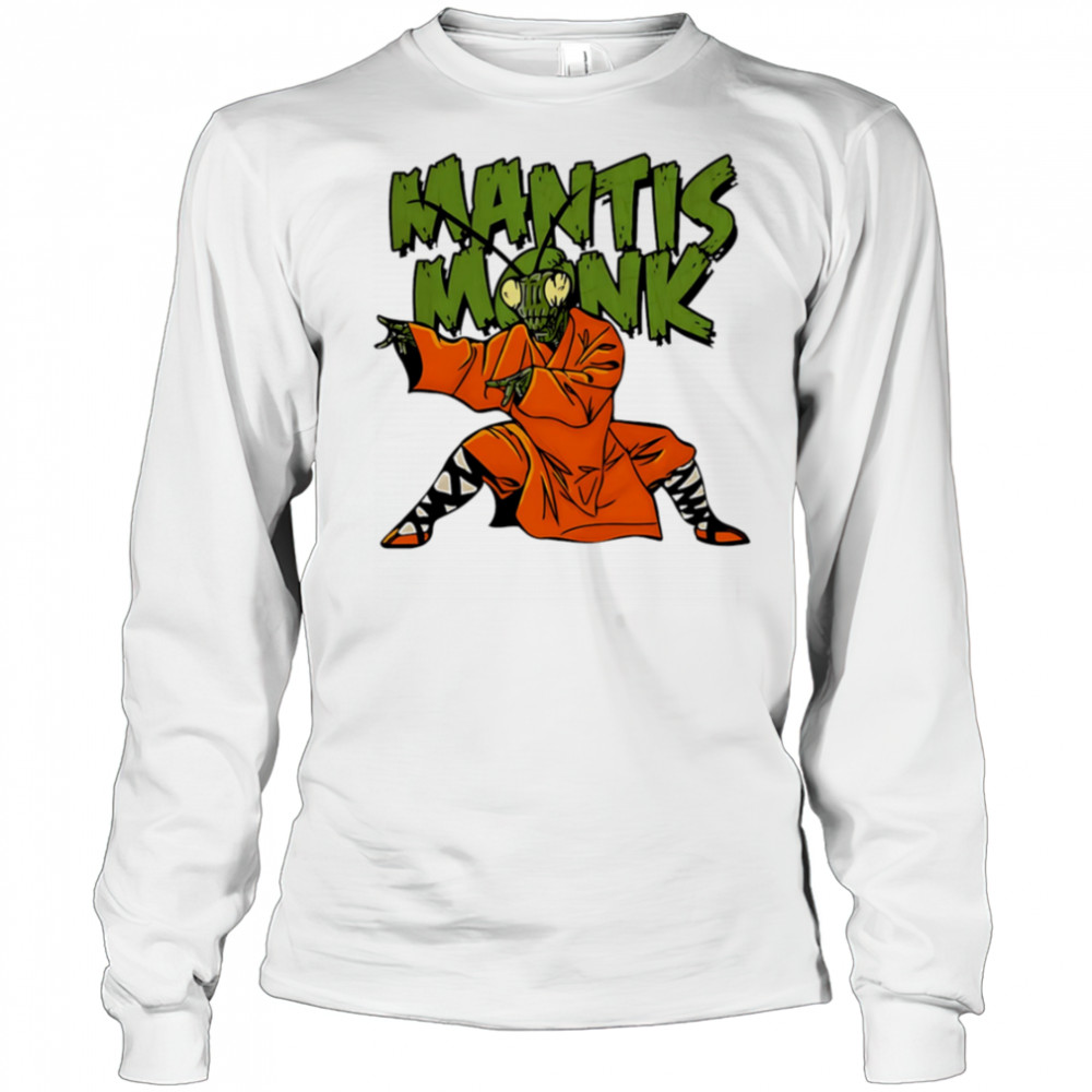 Mantis Monk kung fu shirt Long Sleeved