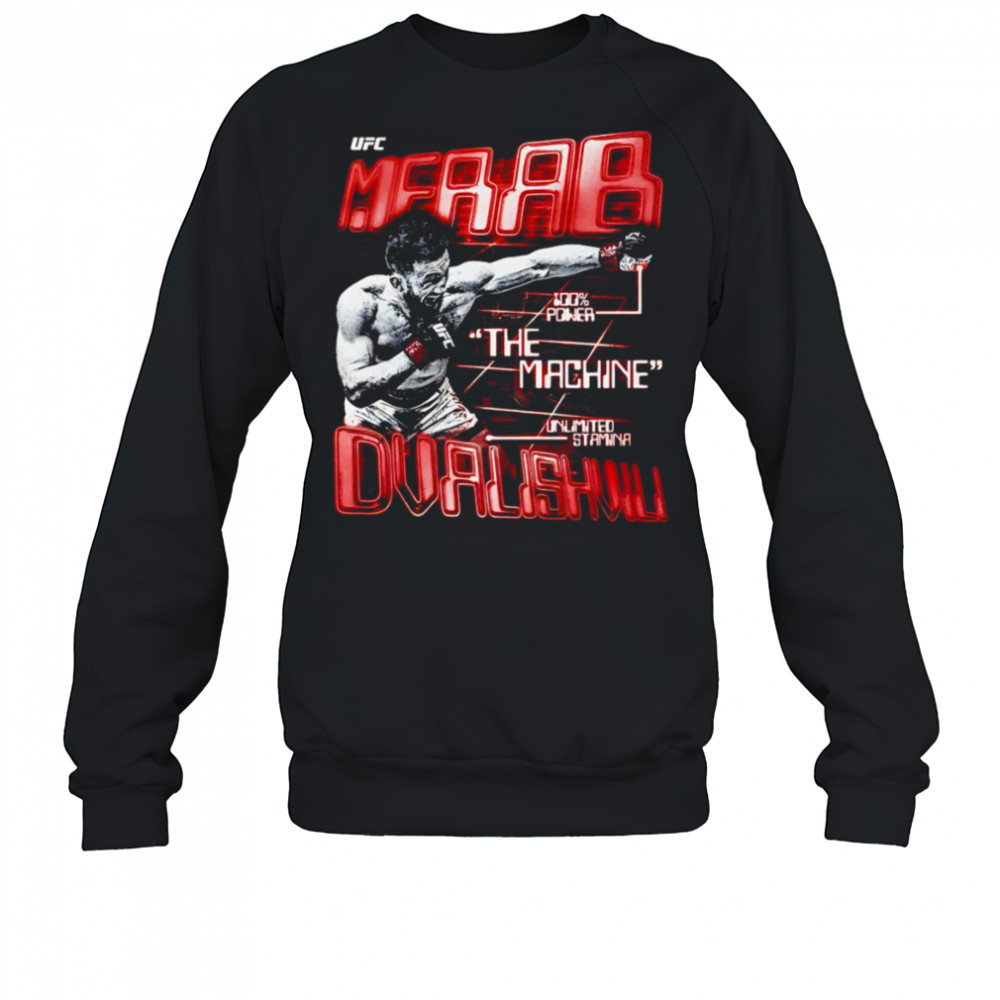 Merab Dvalishvili The Machine boxing graphic shirt Sweatshirt