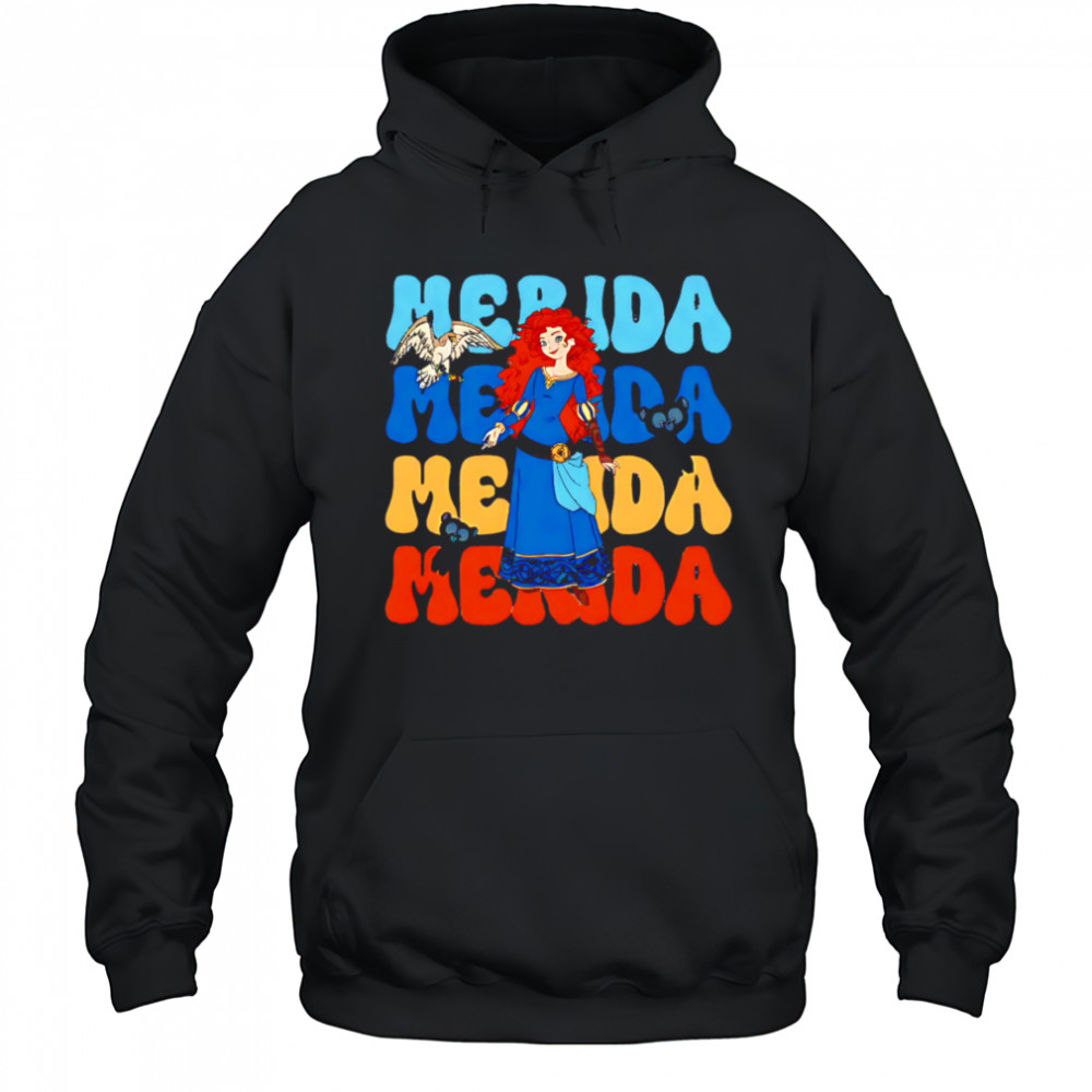 Merida repeat cartoon cute shirt Hoodie