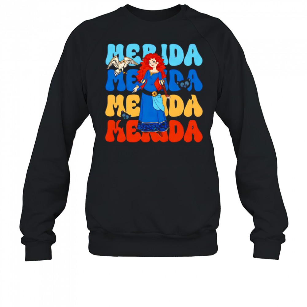 Merida repeat cartoon cute shirt Sweatshirt