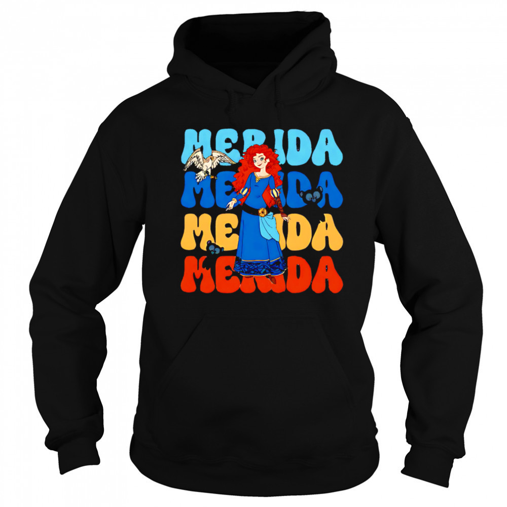 Merida repeat cartoon cute shirt Sweatshirt