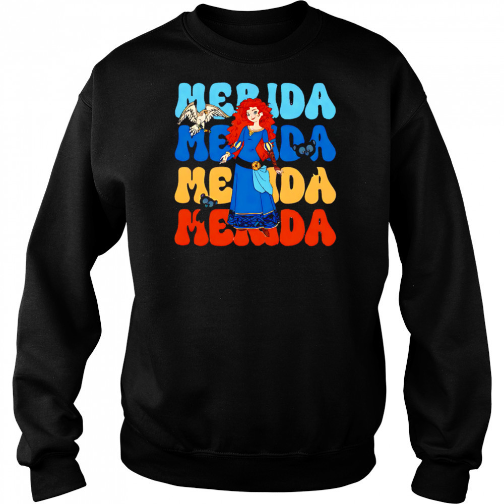 Merida repeat cartoon cute shirt Hoodie